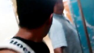Daddy's Quickie in the Bathtub - Amateur Latin Masturbation