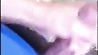 Exhibitionist Flashes Homeless Guy and Gets Handjob Outdoors
