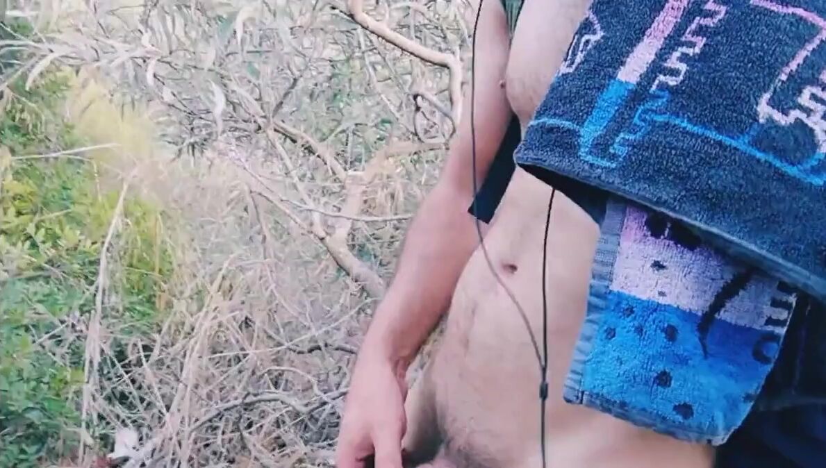Summer Beach Masturbation