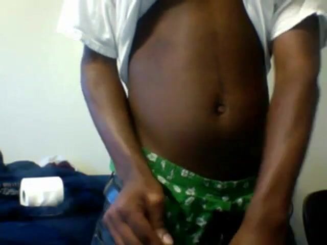 Black Amateur Twink's First Video
