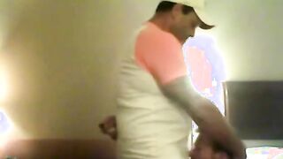 Redneck Breeds His Bitch in a Motel Room - Bareback Amateur Blowjob