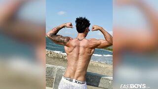 Hot muscle latino boy Chris Heria photo compilation