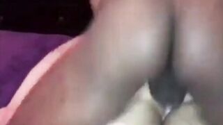 Big Black Cock Barebacks Latin Amateur for Creampie Booty