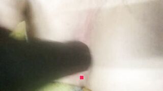 Inflatable Dildo Fun: Gaping Twink Plays and Cums