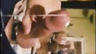 Hands-Free Twink Takes on a Big Sex Toy