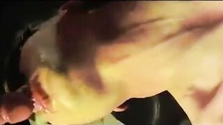 Daddy's Amateur Brutal Face Fuck