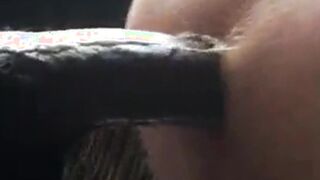 I enjoy with my friend black