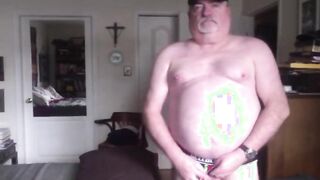 Mature Bear Strips and Strokes