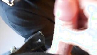 Older Man Sucking Young Cock and Jerking Off