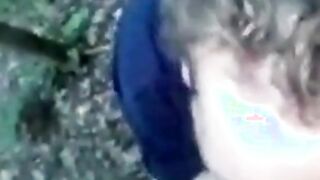 Fat Outdoor Amateur Blowjob