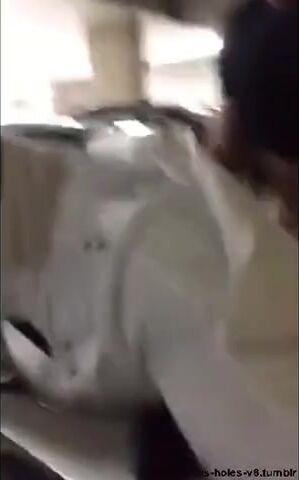 Interracial Bareback Anal on the Parking Deck