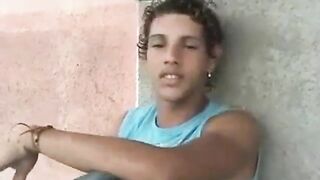Latin Twink Strokes for Cash