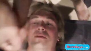 Big Cock Amateur Face Blasts Twink After Blowjob