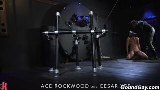 Ace Rockwood trains gay slave Cesar Xes