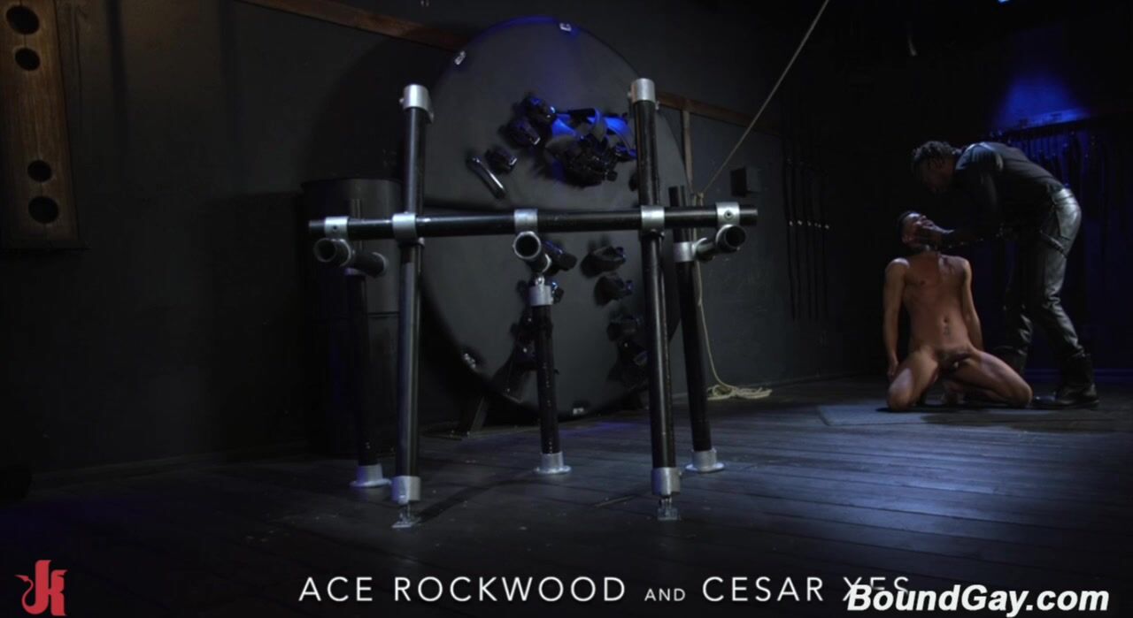 Ace Rockwood trains gay slave Cesar Xes