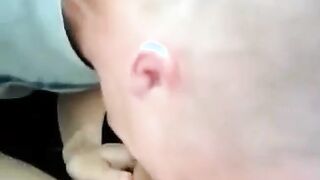 Amateur Dude Sucks Cock and Gets a Mouthful of Cum