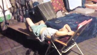 Big-Cock Daddy Gets a Homeless Blowjob