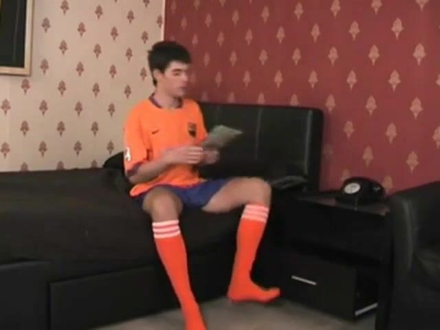 Soccer Socks Masturbation Solo
