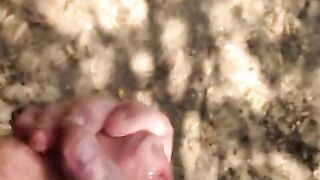 Old Men Wank Young Cock Outdoors