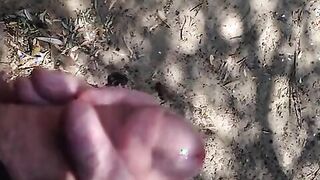 Old Men Wank Young Cock Outdoors