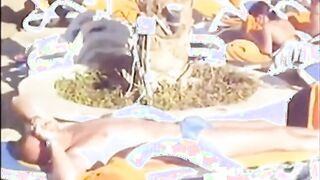 Daddies' Big Cocks Bulging in the Pool