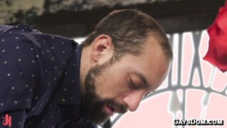 Boss Punishes New Employee BDSM