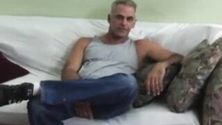 Redhead Gay Blows Straight Silver Fox in NYC