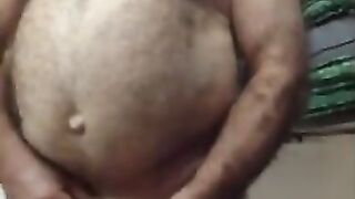 Big-Cock Syrian Daddy Masturbating