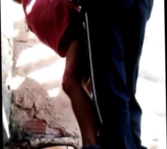 Hot Daddy Barebacks Young Lad Outdoors