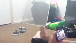 My Best Friend Lets Me Record Him Stroking His Big Cock