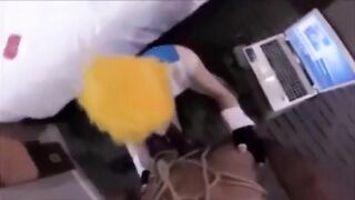 Sissy Beach Interracial Anal
