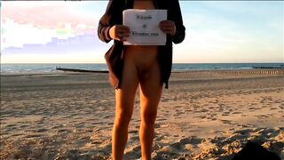 Nude Beach Twink Exposed Outdoors