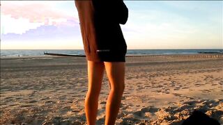 Nude Beach Twink Exposed Outdoors