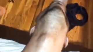 Amateur Latin Guy Takes a Big Cock Deep Throat