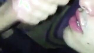 Sucking Big Cock Under the Bridge