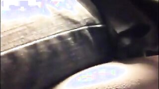 Black Cubicle Masturbation: Caught Jerking Off by Coworker