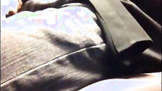 Black Cubicle Masturbation: Caught Jerking Off by Coworker
