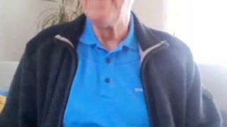 68-Year-Old German Daddy Strips and Cums for You