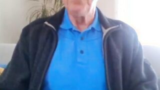 68-Year-Old German Daddy Strips and Cums for You