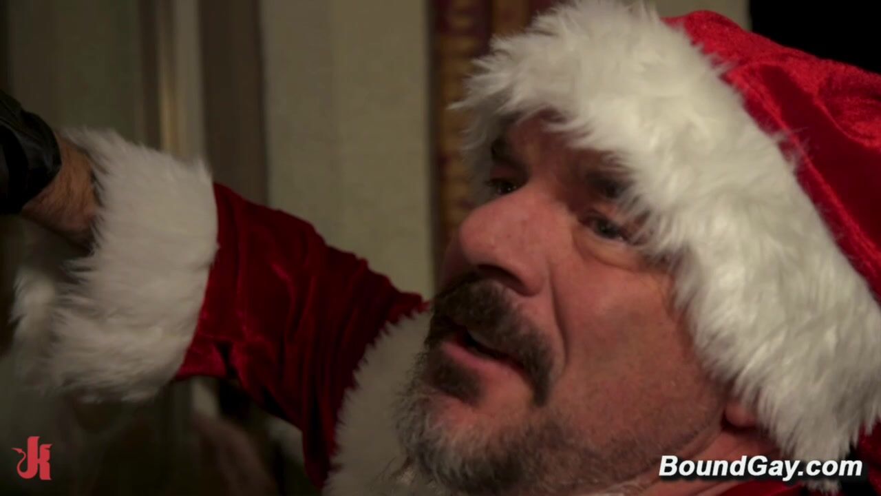 Horny Bandits Dominate Christmas Boy