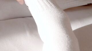 Spreading Cum On Smooth Cute Feet /// Jordan Wilder