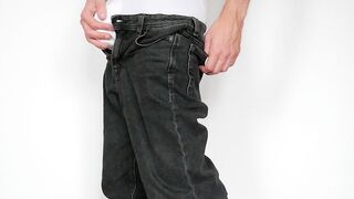 Sagging And Cumming In Relaxed Fit Jeans /// Jordan Wilder