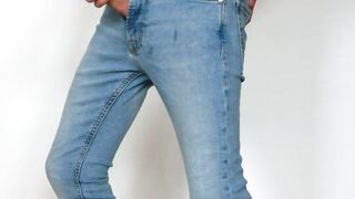 Muscular Boy In Tight Skinny Jeans Nuts Hard /// Jordan Wilder