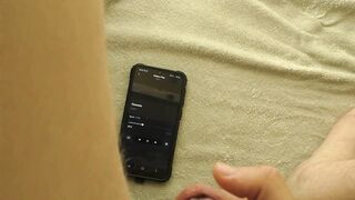 Lovense remote controlled buttplug, twunk has a handsfree orgasm!!