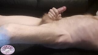love my handjob until intense moaning cumshot, close-up of MeMySelfAndMyOwn horny selfplay