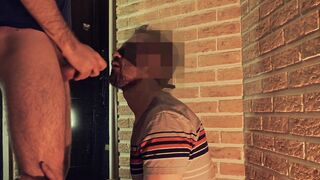 Dude bangs his roommate in the mouth pisses on his face worships