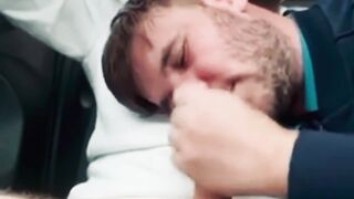 Car suck and cum