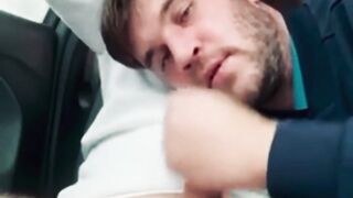 Car suck and cum