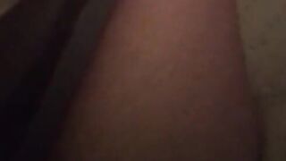 patetic puppy plays with his nappy