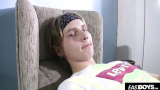 Cute Czech teen boy jerks off his dick